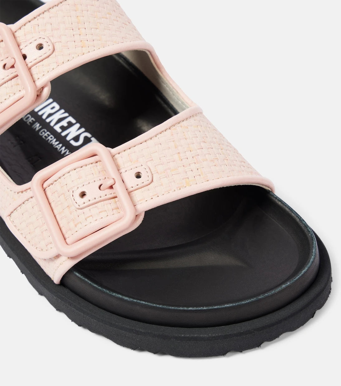 Birkenstock 1774 - Arizona Luxe raffia sandals