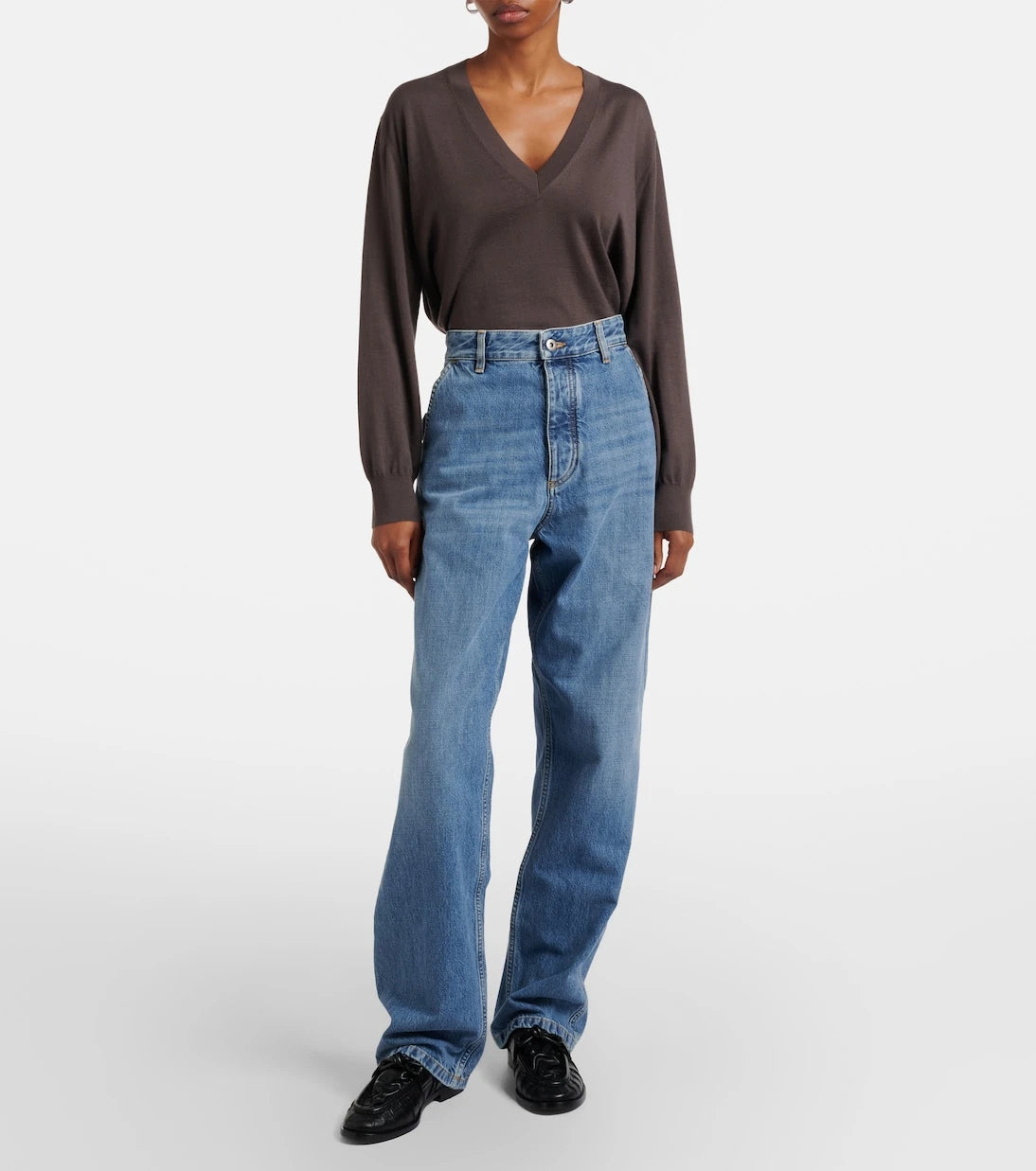 Bottega Veneta - Mid-rise cargo jeans