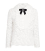 Self-Portrait White Lace Bow-Detail Blouse
