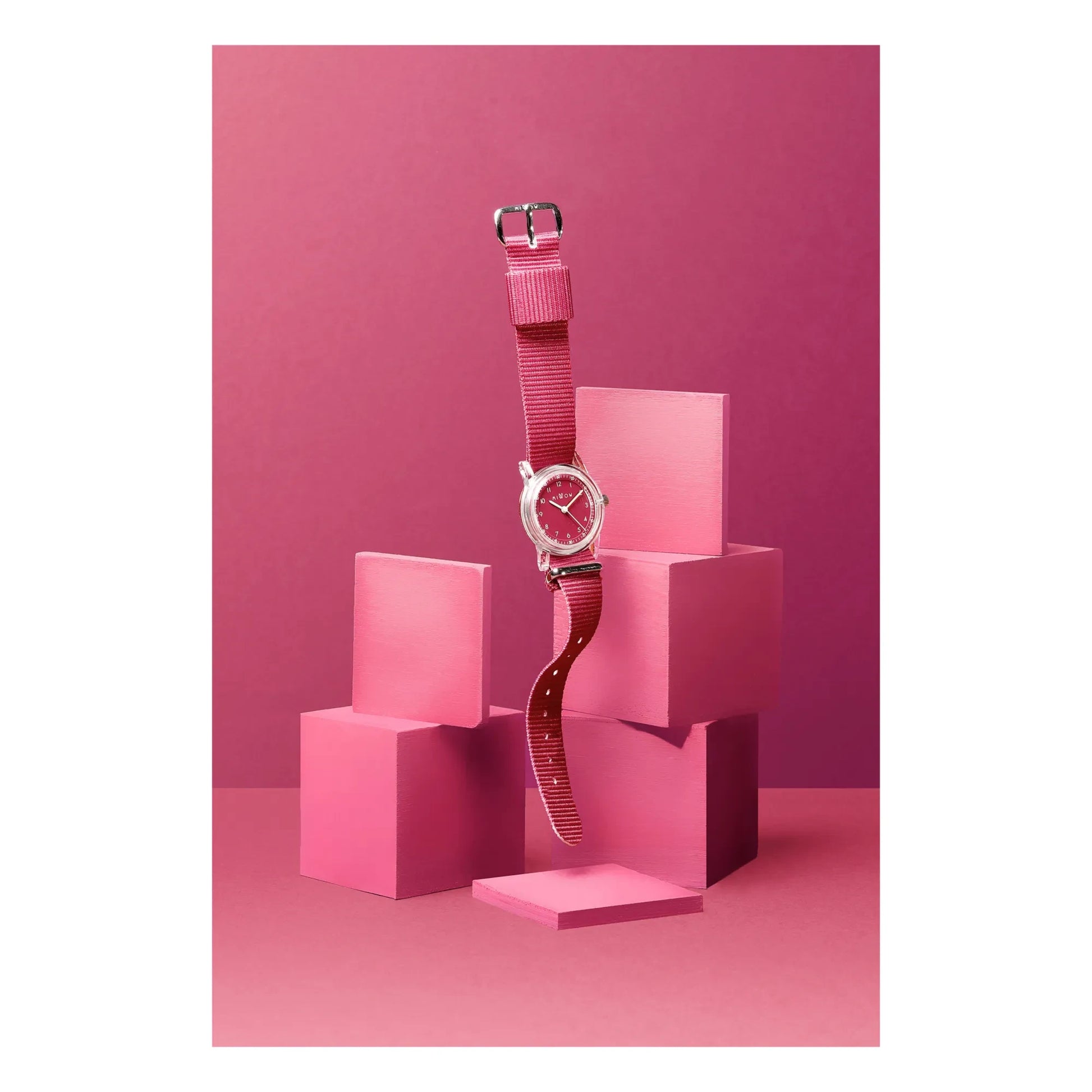 Millow - Et’Tic Watch | Raspberry Red