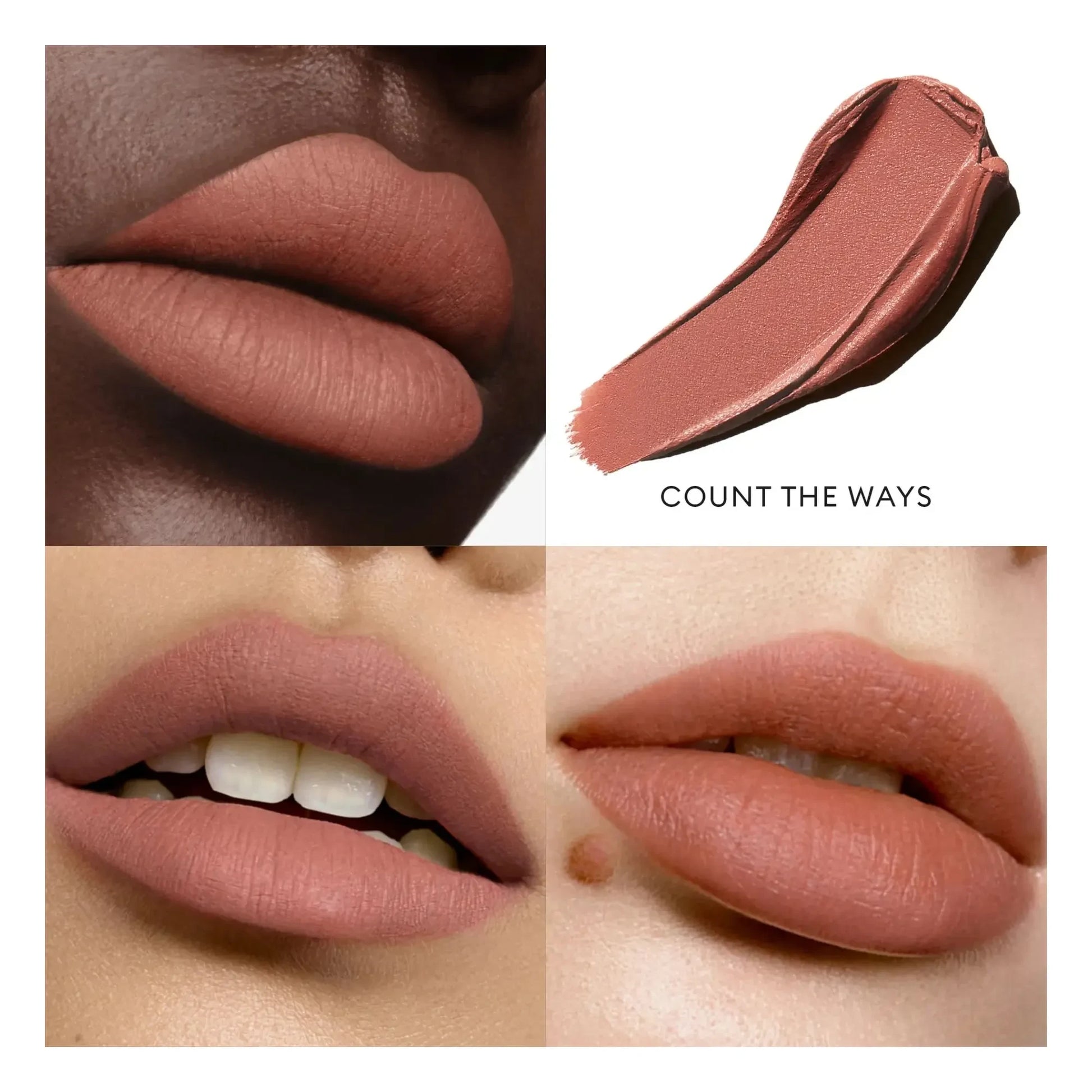 Rose Inc - Matte cream lipstick | Count the Ways