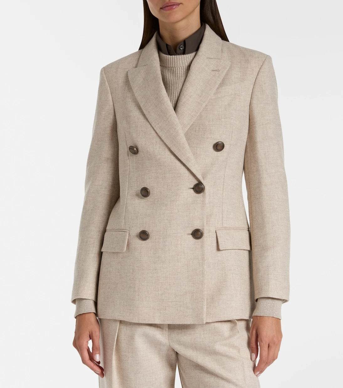 Brunello Cucinelli - Wool and cashmere blazer
