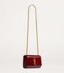 Saint Laurent Red Small Leather Kate Cross-Body Bag