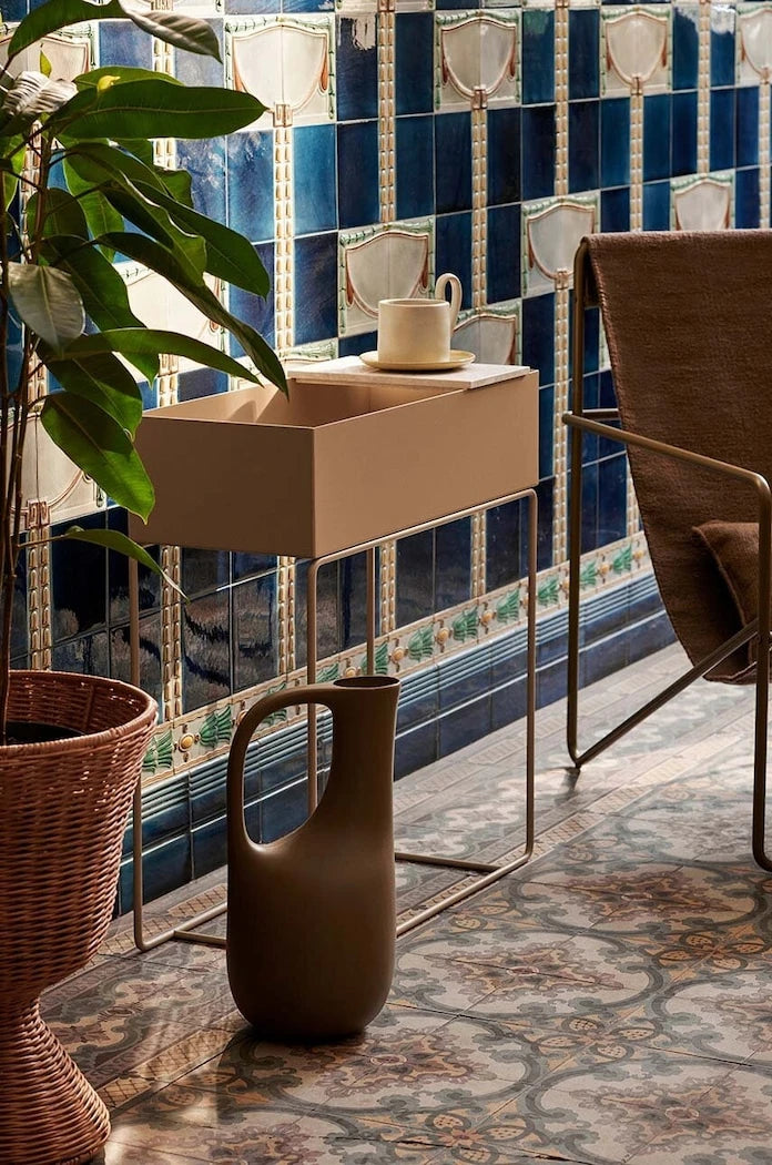 Саксия със стойка ferm LIVING Plant Box 60 x 65 x 25 cm.