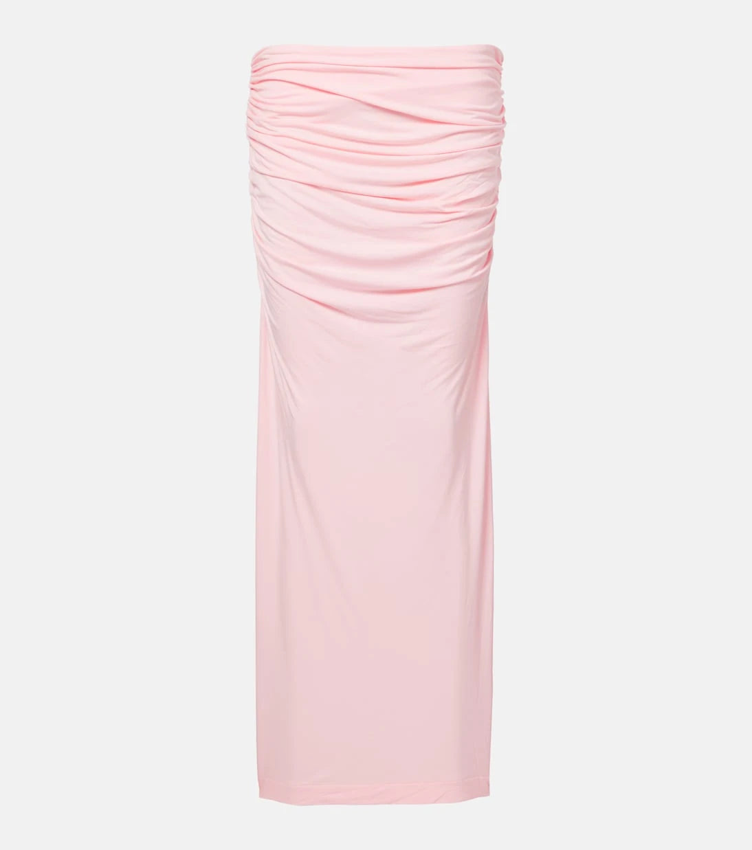 Entire Studios - Surge ruched jersey maxi skirt