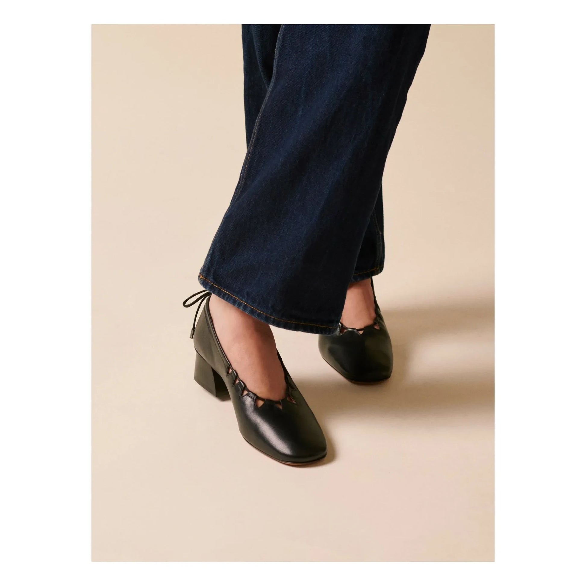 Socque Paris - Moune pumps | Black