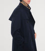 Blue Mid-Length Kensington Heritage Trench Coat