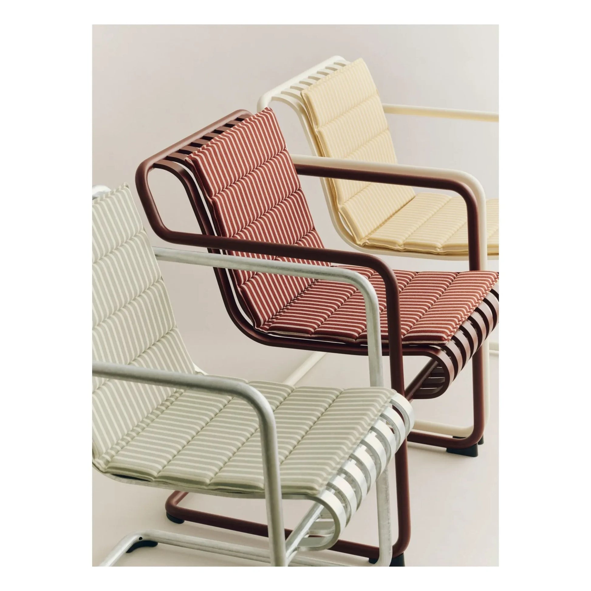 Hay - Terrazza outdoor armchair seat | Terracotta