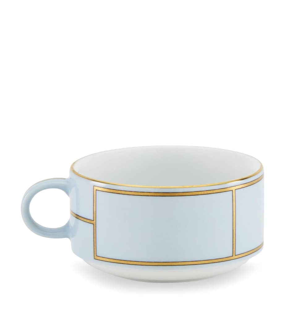 GINORI 1735 Porcelain Colonna Diva Celeste Teacup