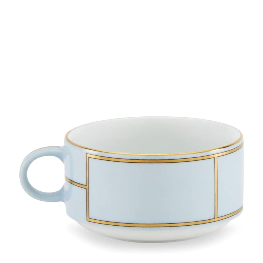 GINORI 1735 Porcelain Colonna Diva Celeste Teacup