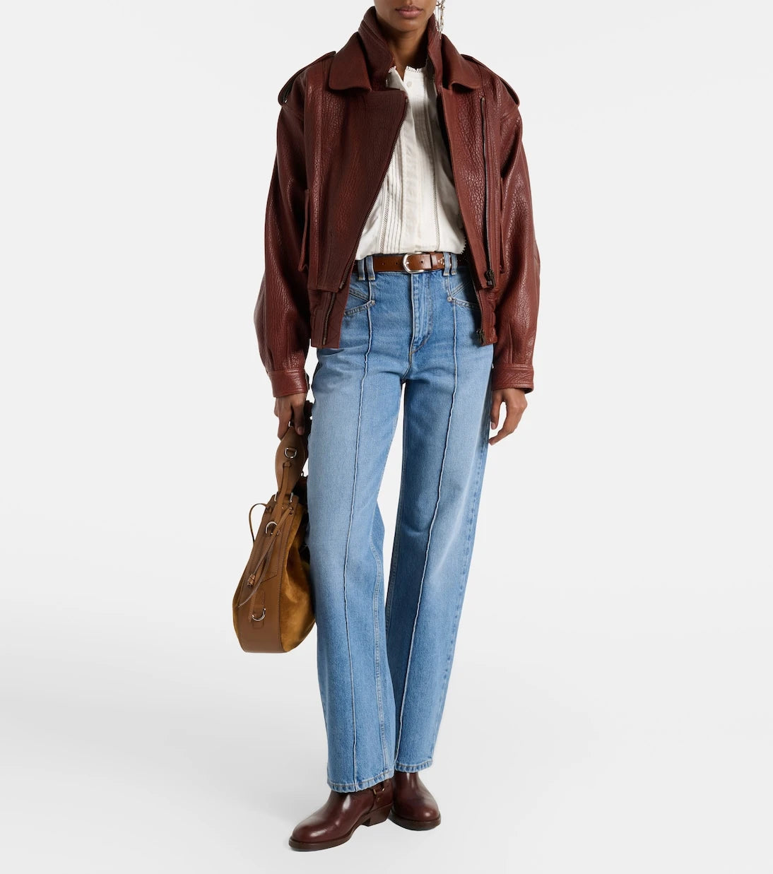 Isabel Marant - Drolane high-rise straight jeans