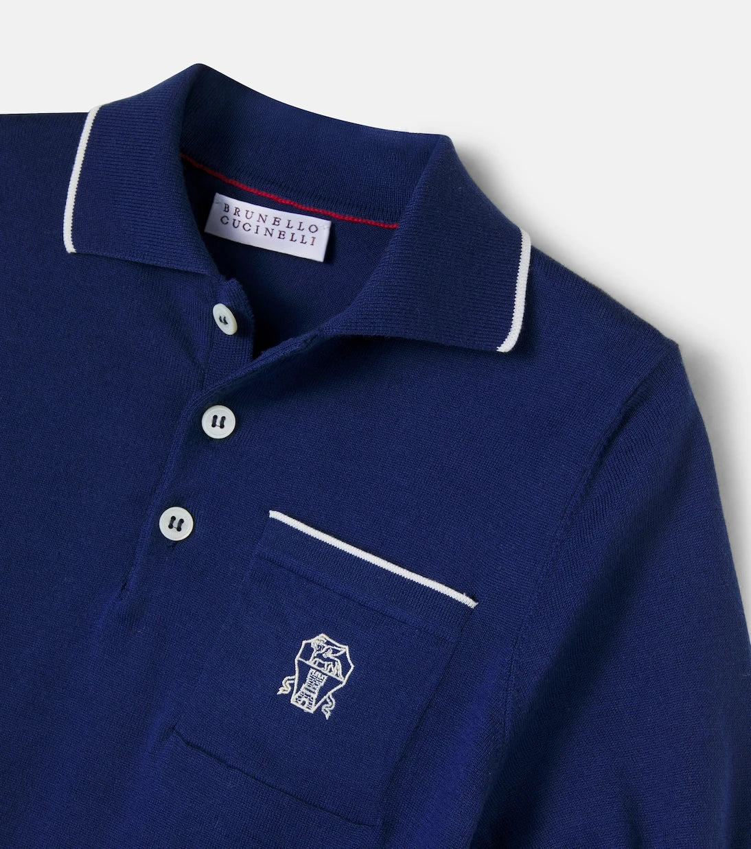 Brunello Cucinelli Kids - Wool polo shirt