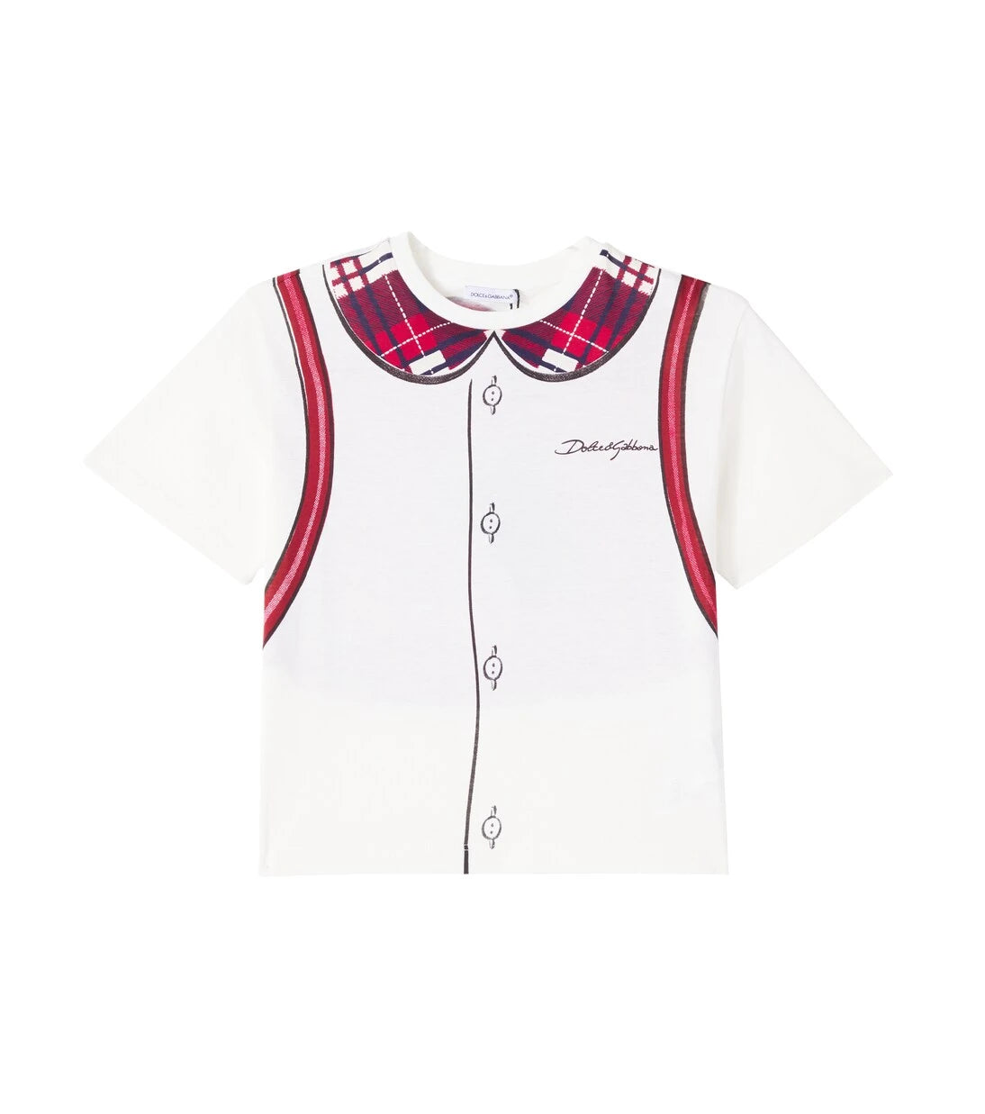 Dolce&Gabbana Kids - Printed cotton jersey T-shirt