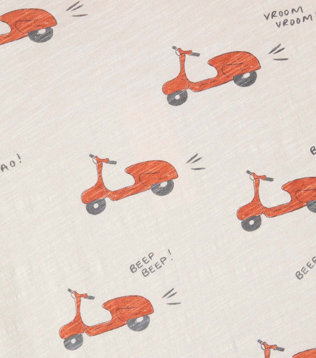 Rylee + Cru - Printed cotton slub T-shirt