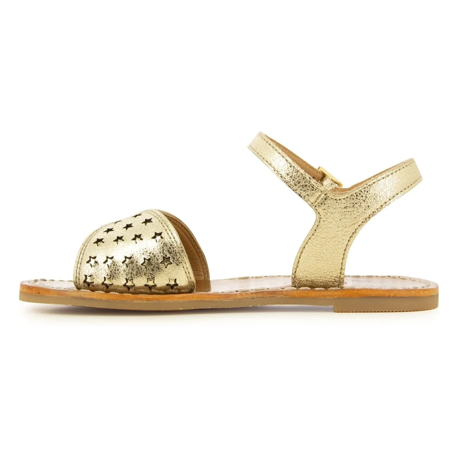 Bonton - Sandy Perfos Sandals | Gold