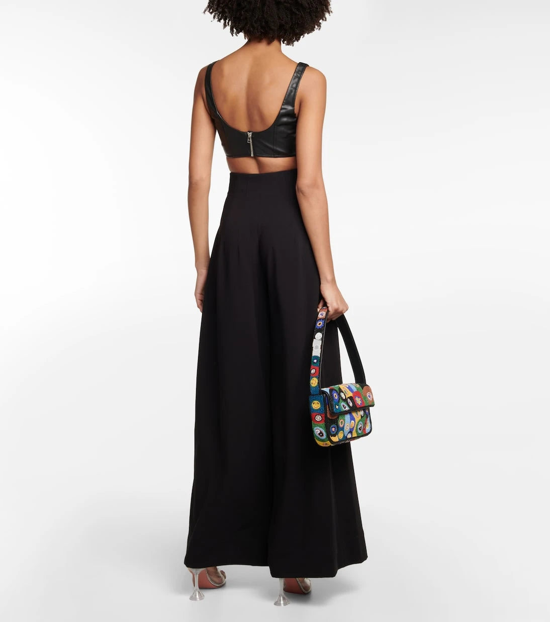 Staud - Caleb high-rise wide-leg pants