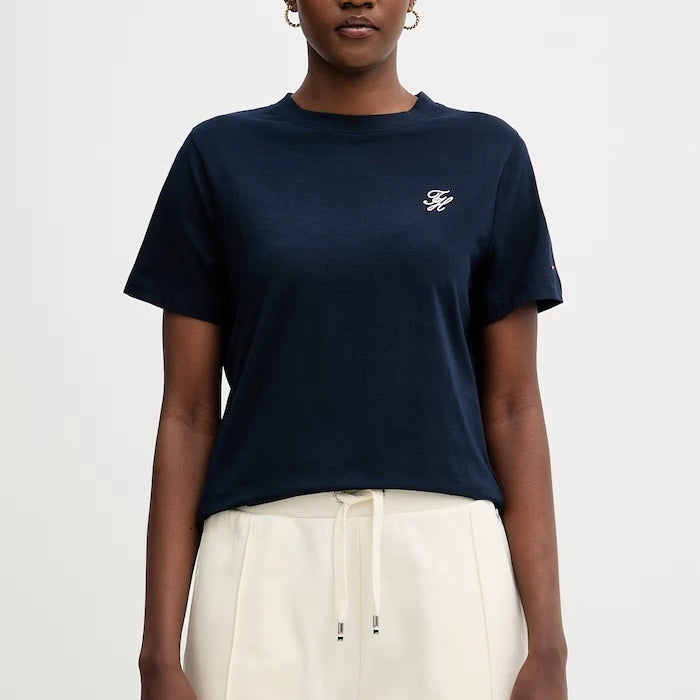 Tommy Hilfiger тениска дамска с памук