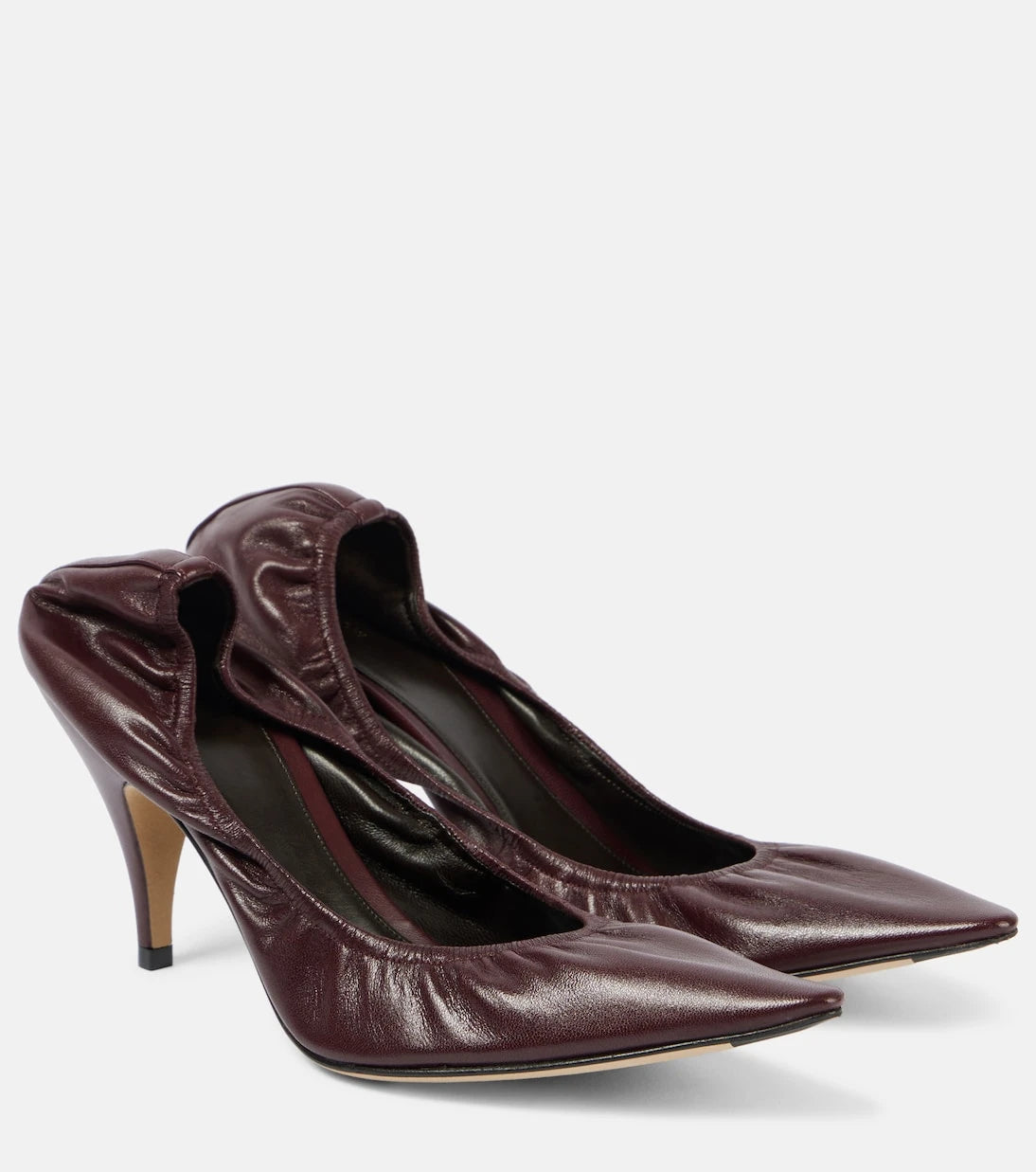 The Row - Liisa 80 leather pumps
