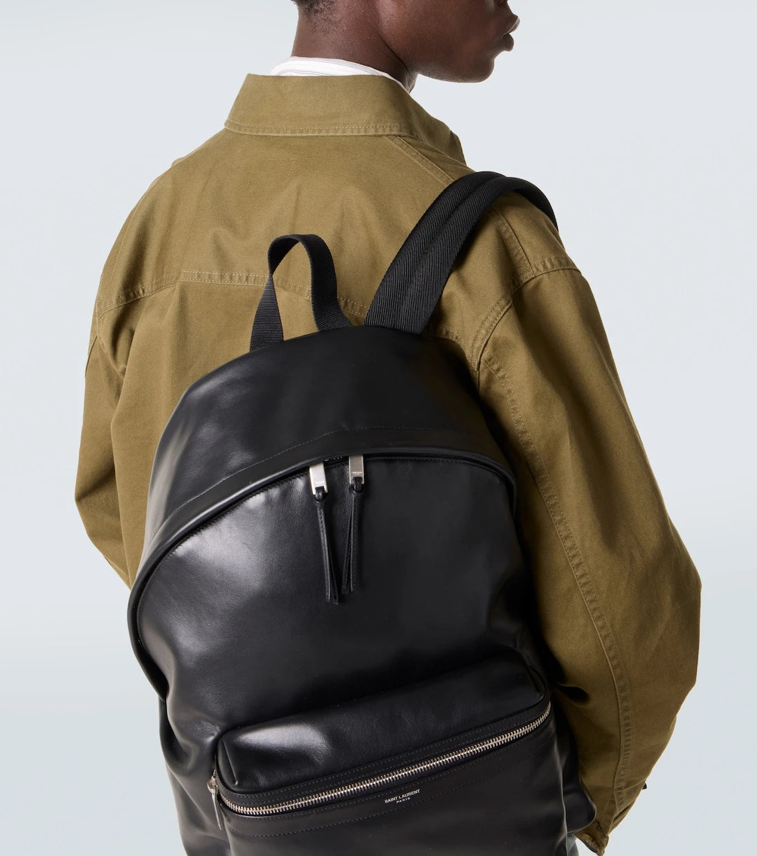 Saint Laurent - City leather backpack