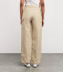 Maje Linen-Cotton Straight Trousers