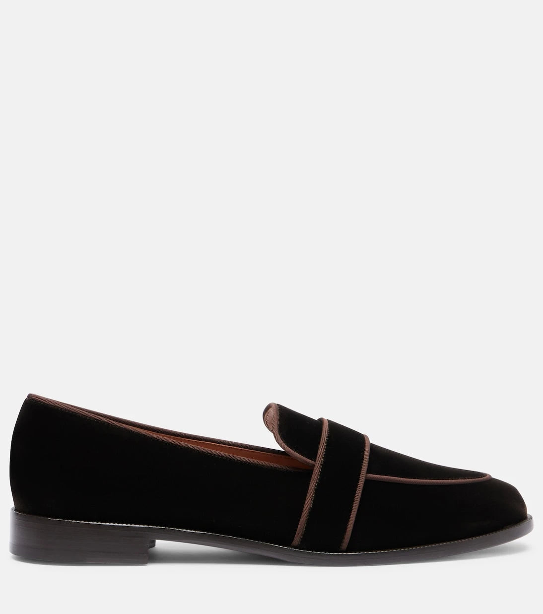 Aquazzura - Martin velvet loafers