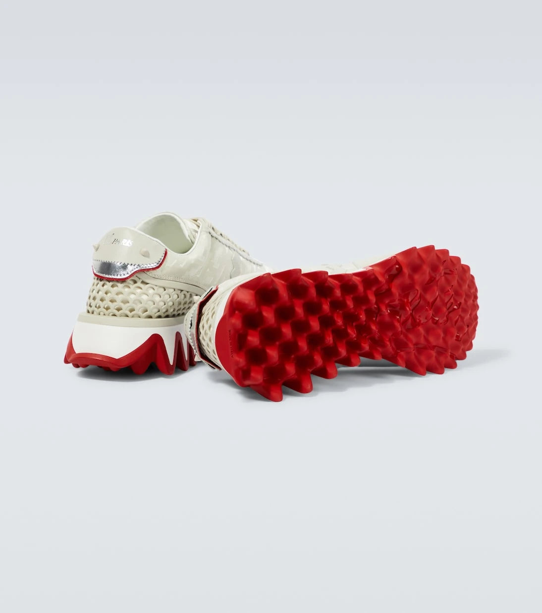 Christian Louboutin - Loubishark leather sneakers