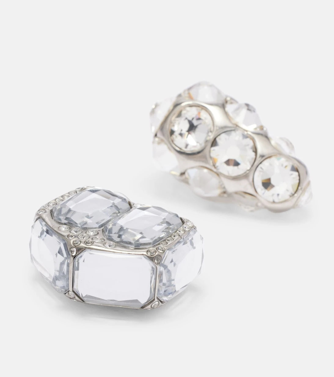 Acne Studios - Asymmetric embellished earrings