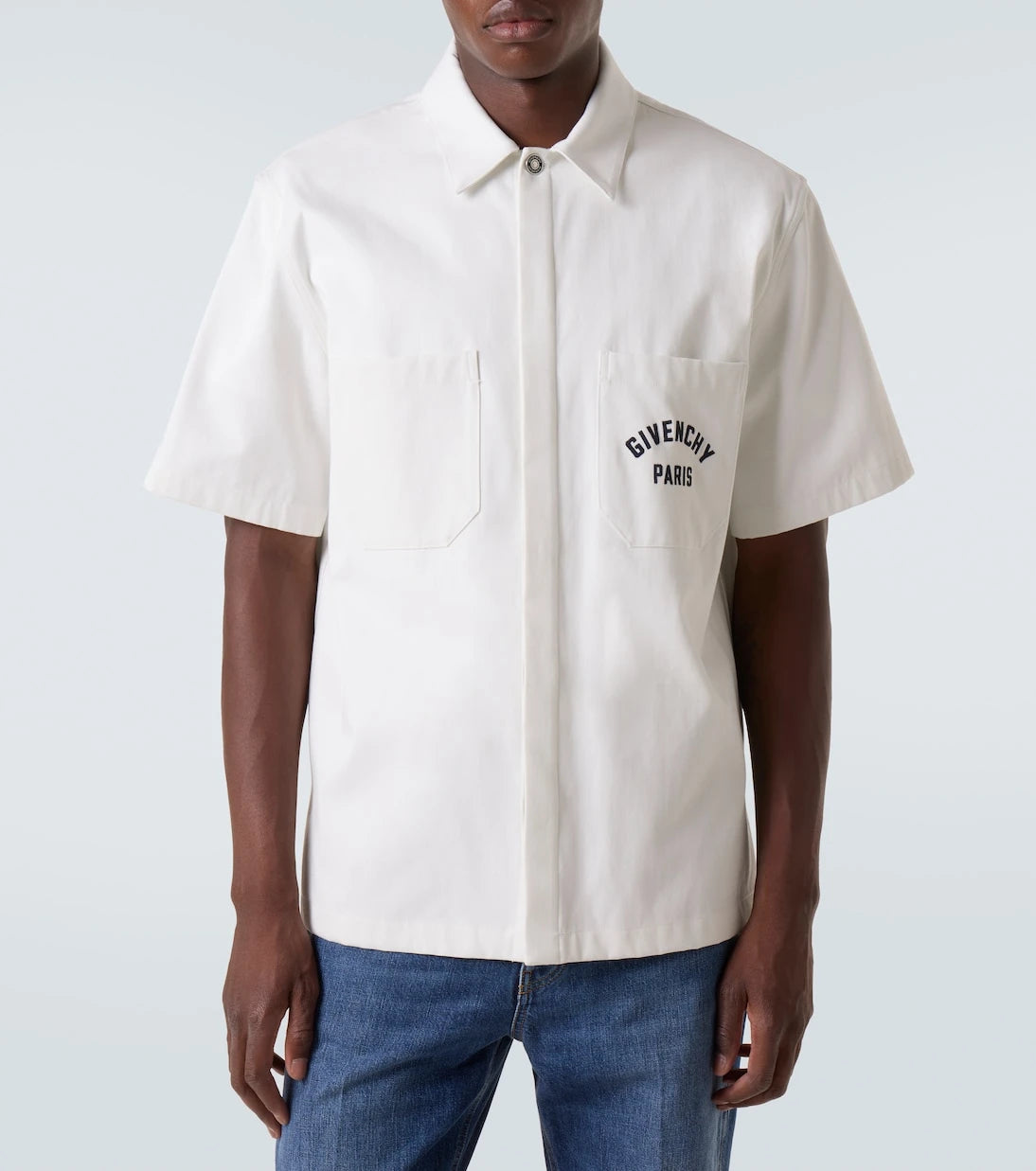 Givenchy - قميص بولينج قطني Givenchy Paris