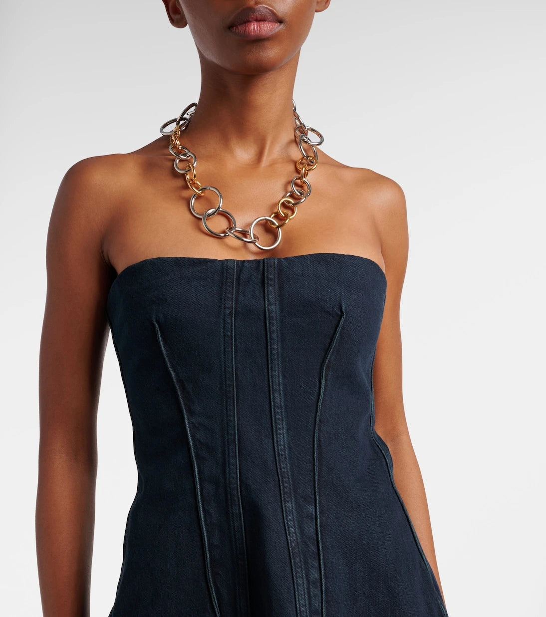 Agolde - Lara denim corset