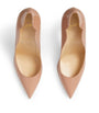 Christian Louboutin Nude Hot Chick Patent Leather Pumps 100