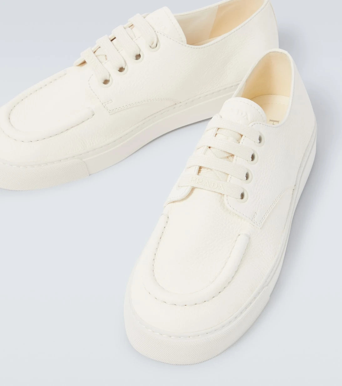 Prada - Suede low-top sneakers
