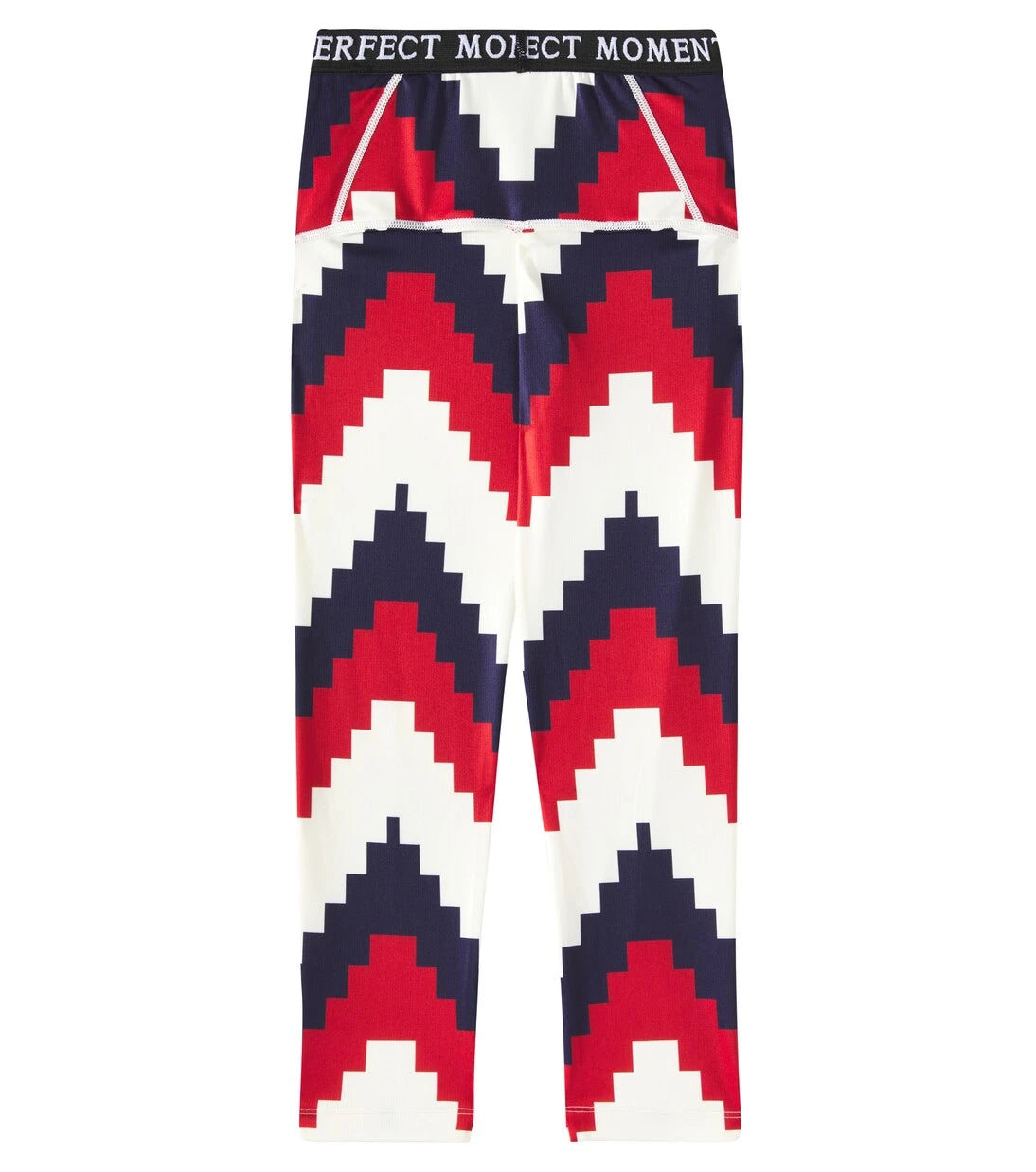 Perfect Moment Kids - Logo chevron jersey leggings