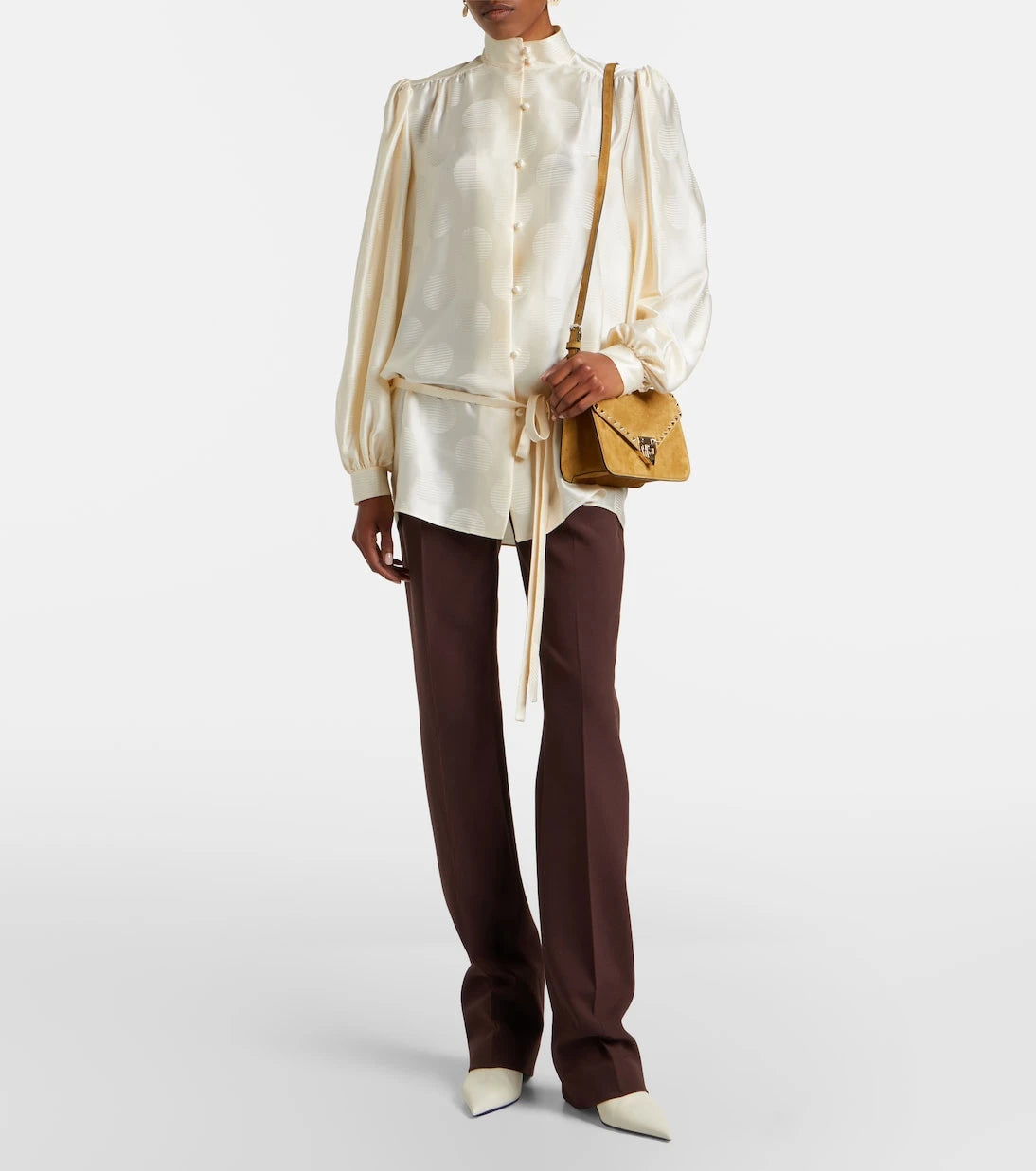 Valentino Garavani - Studdy leather ankle boots