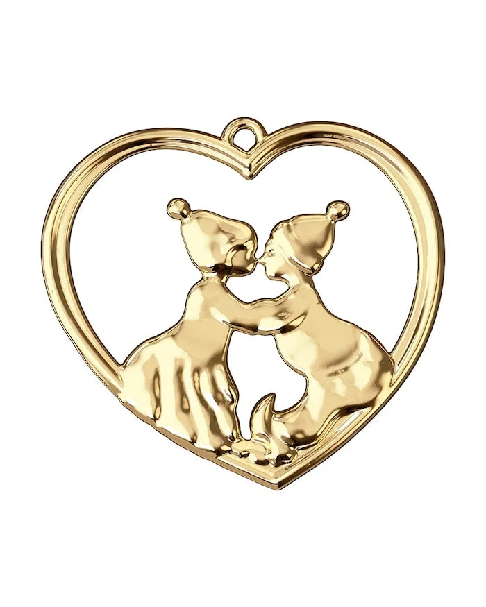 Декоративна висулка Rosendahl Kissing Elves 6,5 cm