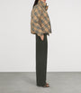Burberry Beige Check Ambleside Puffer Jacket