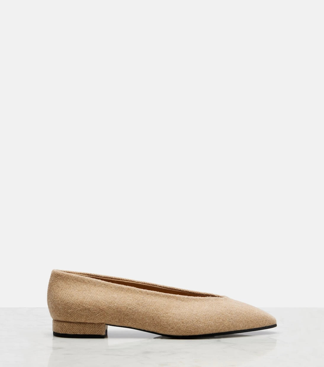Loro Piana - Rebecca herringbone ballet flats