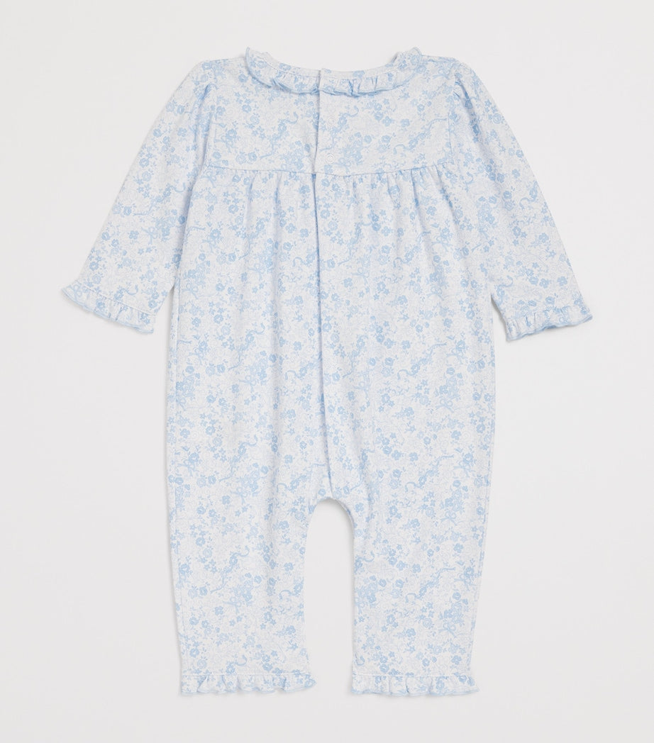Cotton Old English Roses All-In-One (0-24 Months)