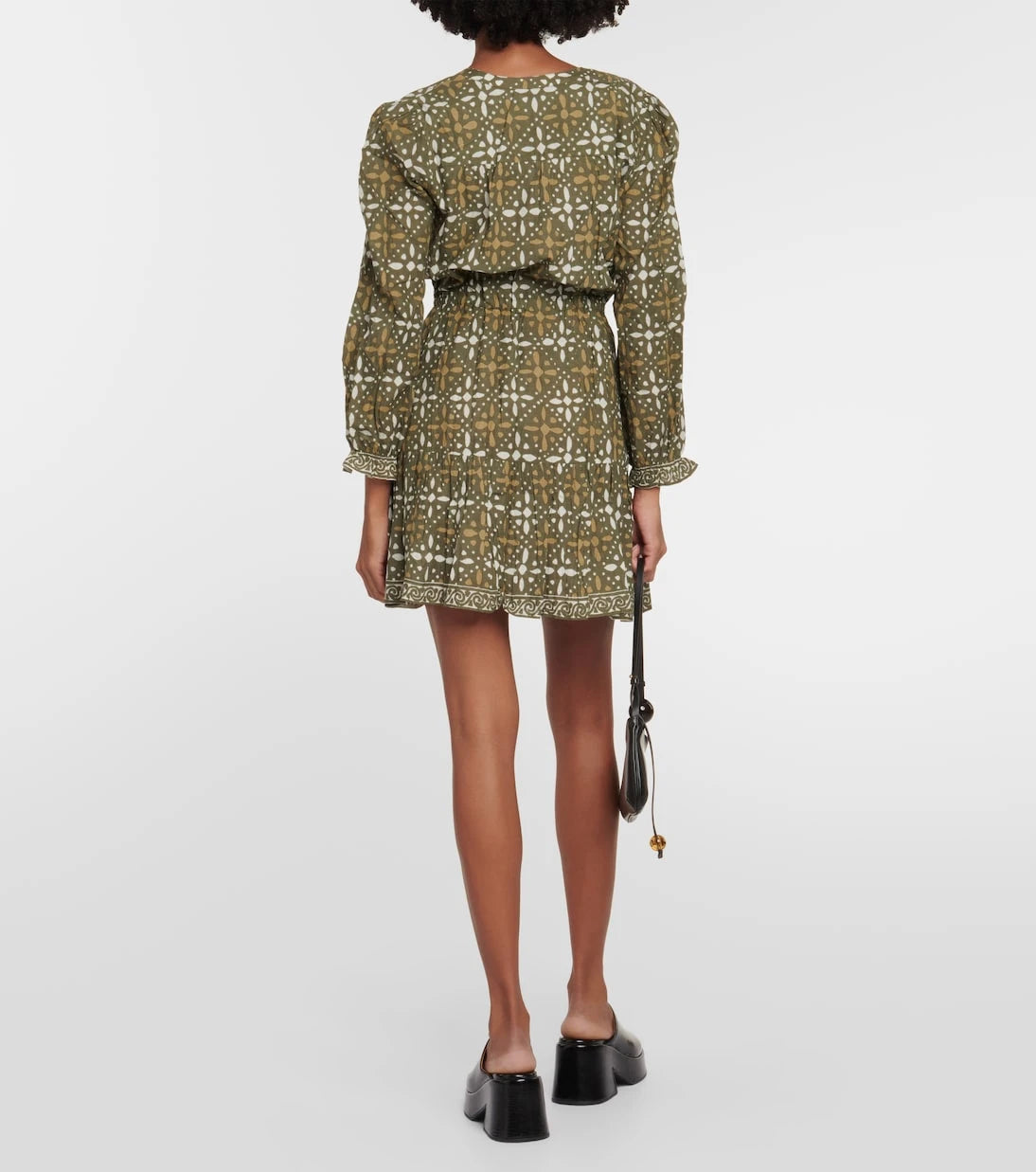 Velvet - Katarina printed cotton mini dress
