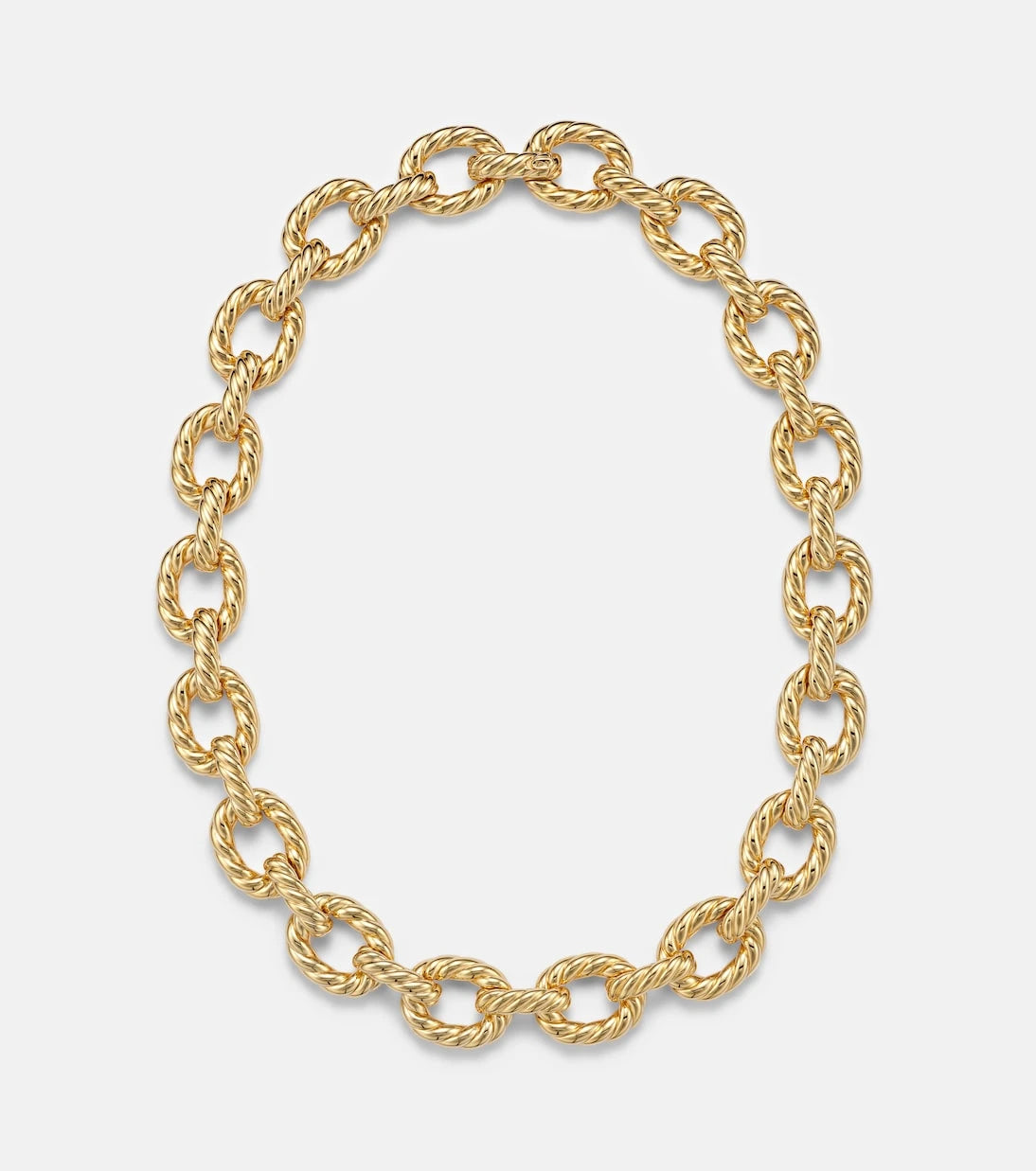 David Yurman - Sculpted Cable 18kt gold chain necklace