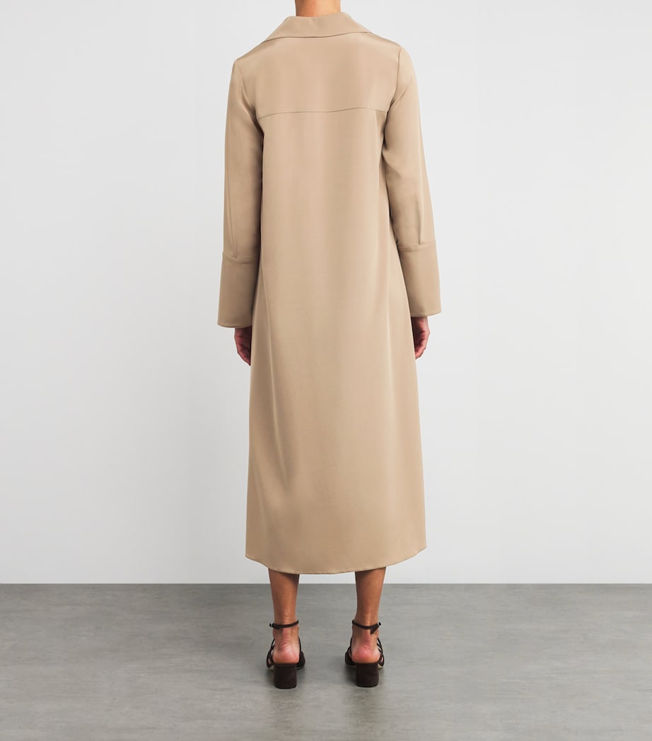 Max Mara Silk Crêpe de Chine Ossola Shirt Dress