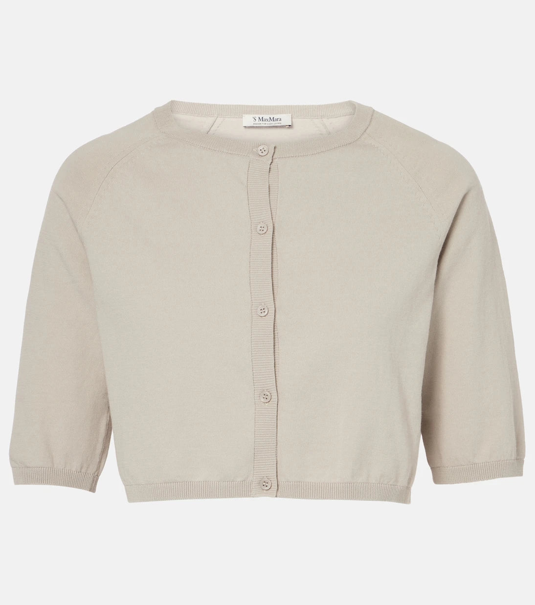 'S Max Mara - Pam cropped cotton cardigan
