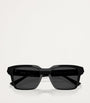 Ferrari Black Acetate Square Polarised Sunglasses