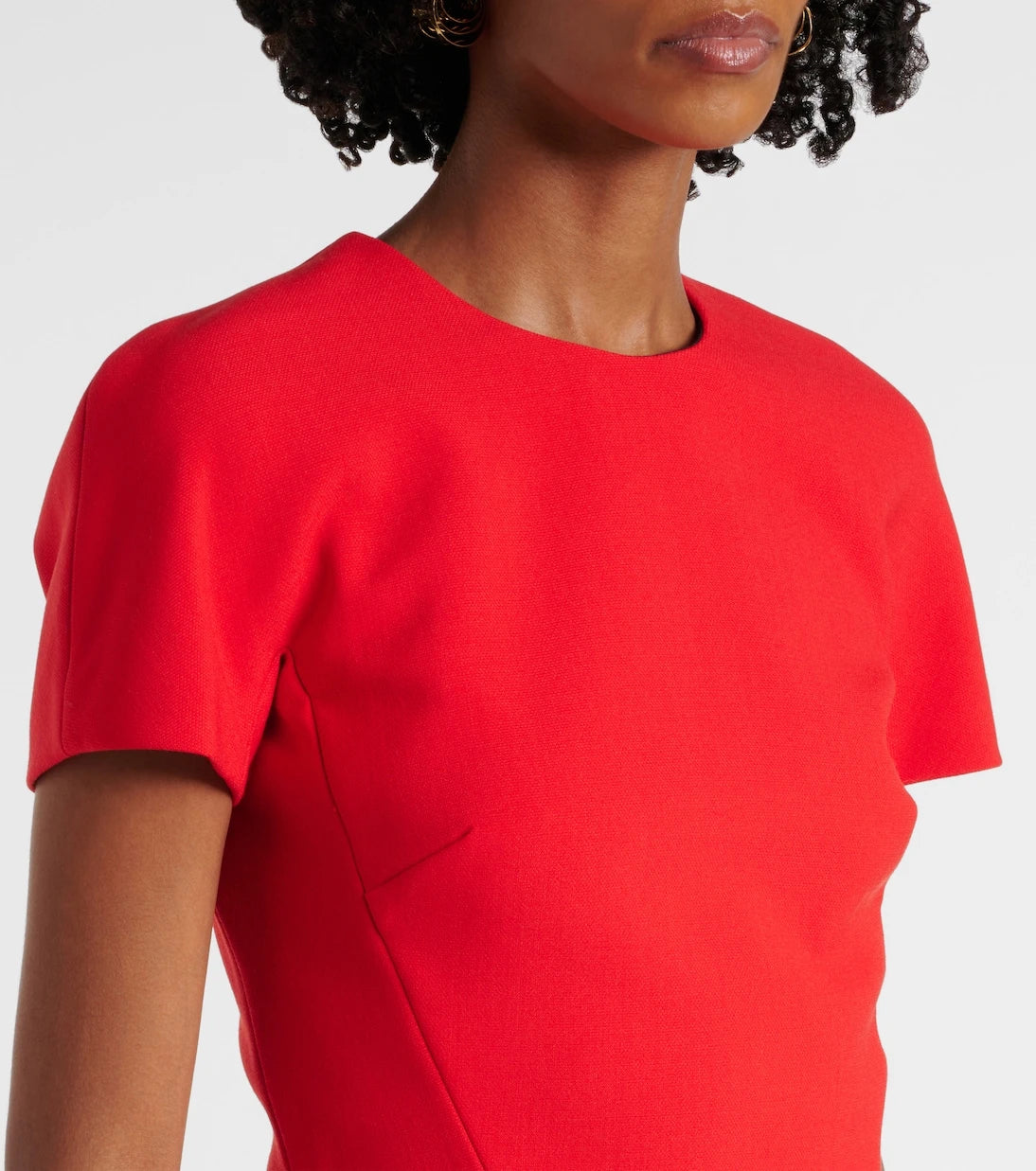 Victoria Beckham - Crêpe midi dress