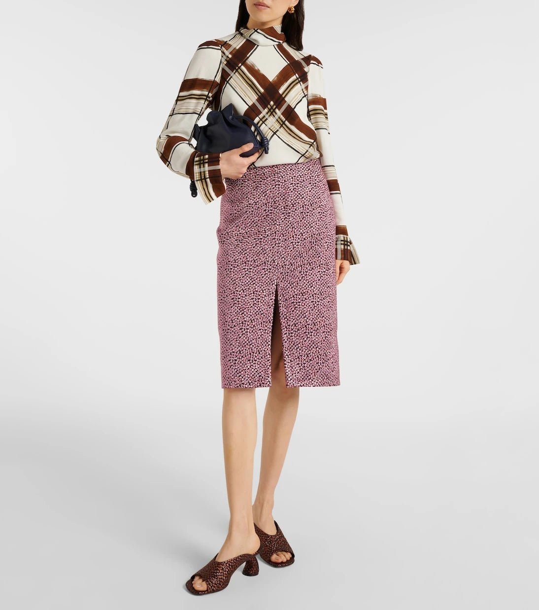 Dries Van Noten - Shelda midi skirt