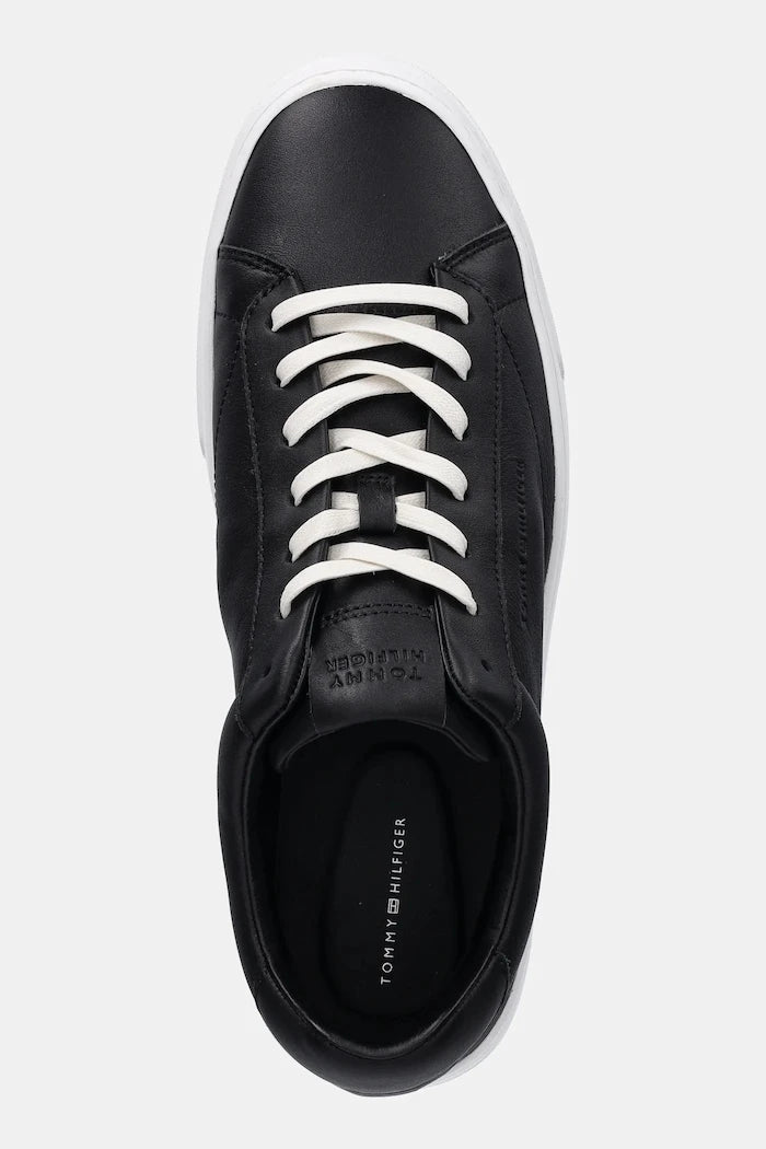 Кожени маратонки Tommy Hilfiger PREMIUM DRESS CUPSOLE LTH