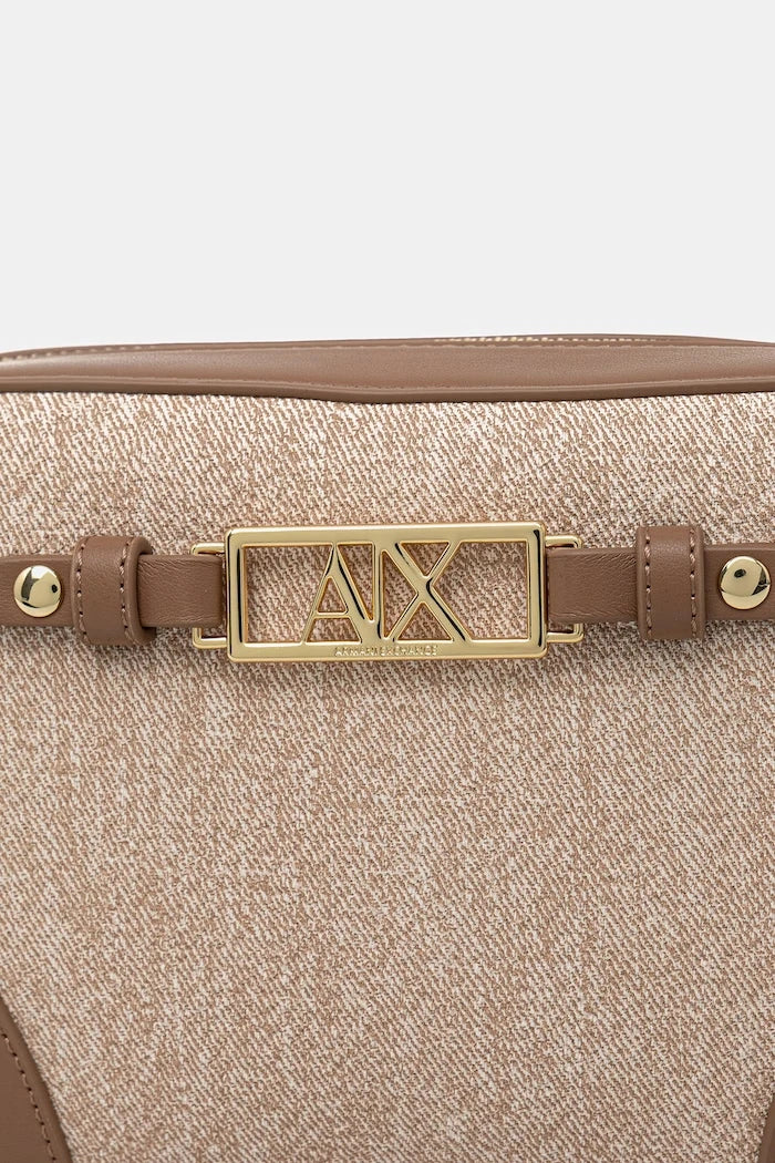 Armani Exchange чанта crossbody дамска от имитация на кожа