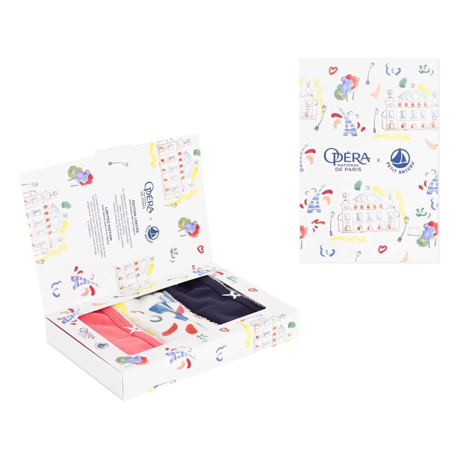 Petit Bateau - Batch 3 Opera panties | Coral