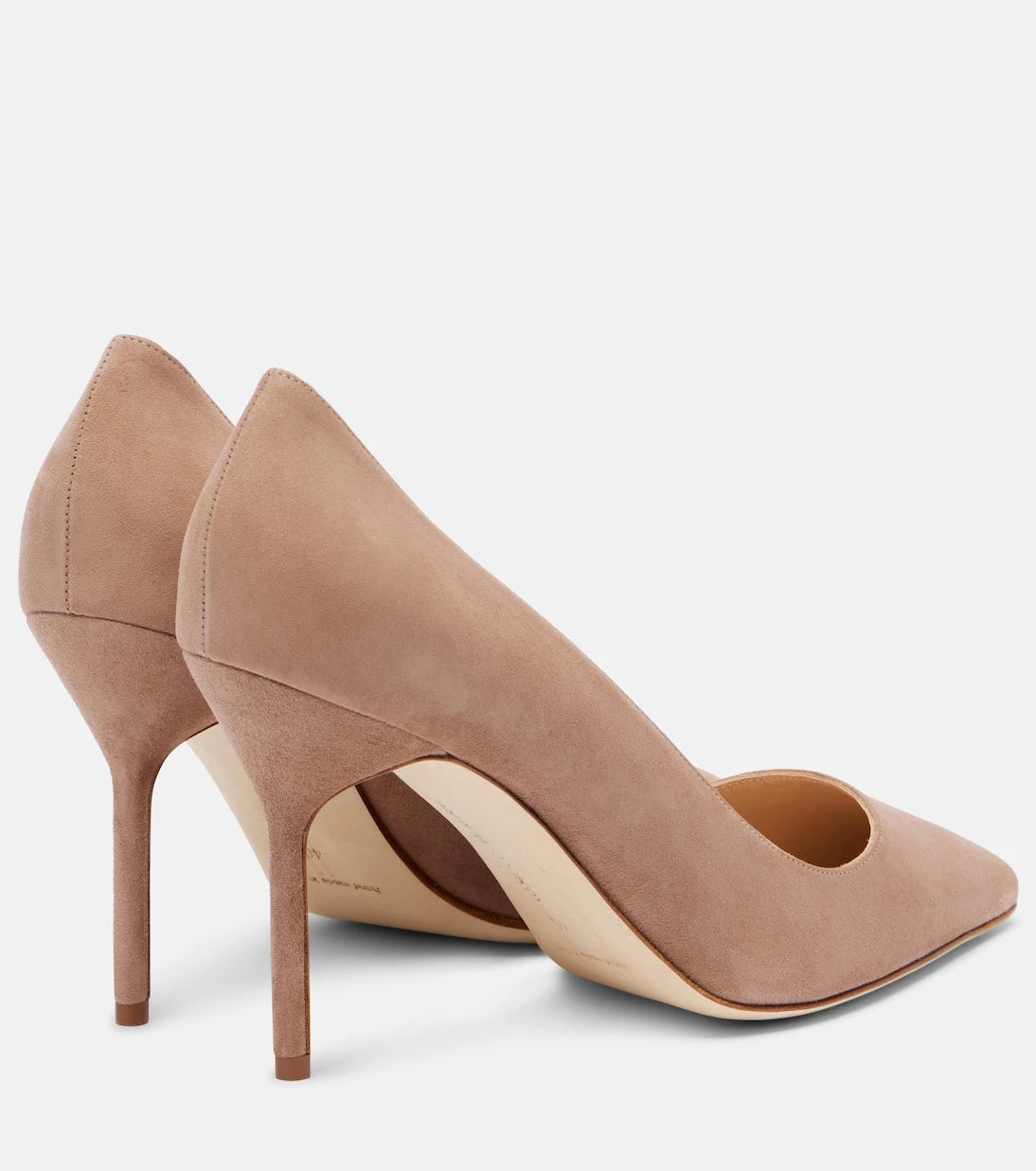 Manolo Blahnik - BB 90 suede pumps