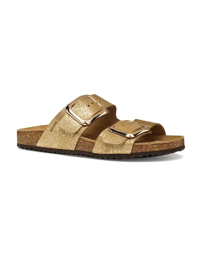 Geox D BRIONIA R Süet Terlik