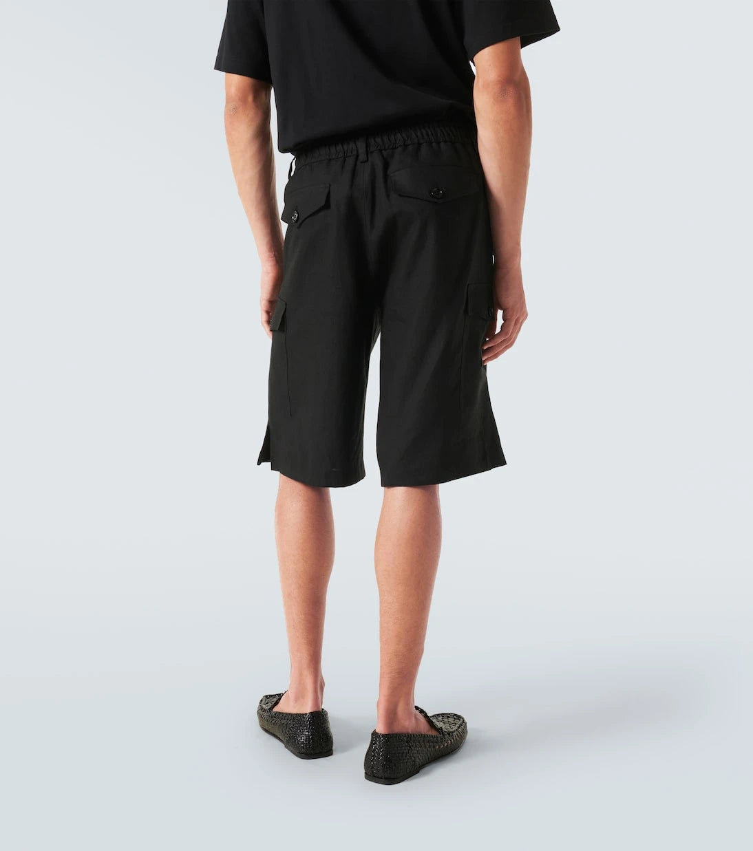 Dolce&Gabbana - Keten kargo şort